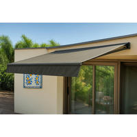 MARKISE - Dunkelgrau/Anthrazit, MODERN, Kunststoff/Metall (200/20/295cm) - Gardenson