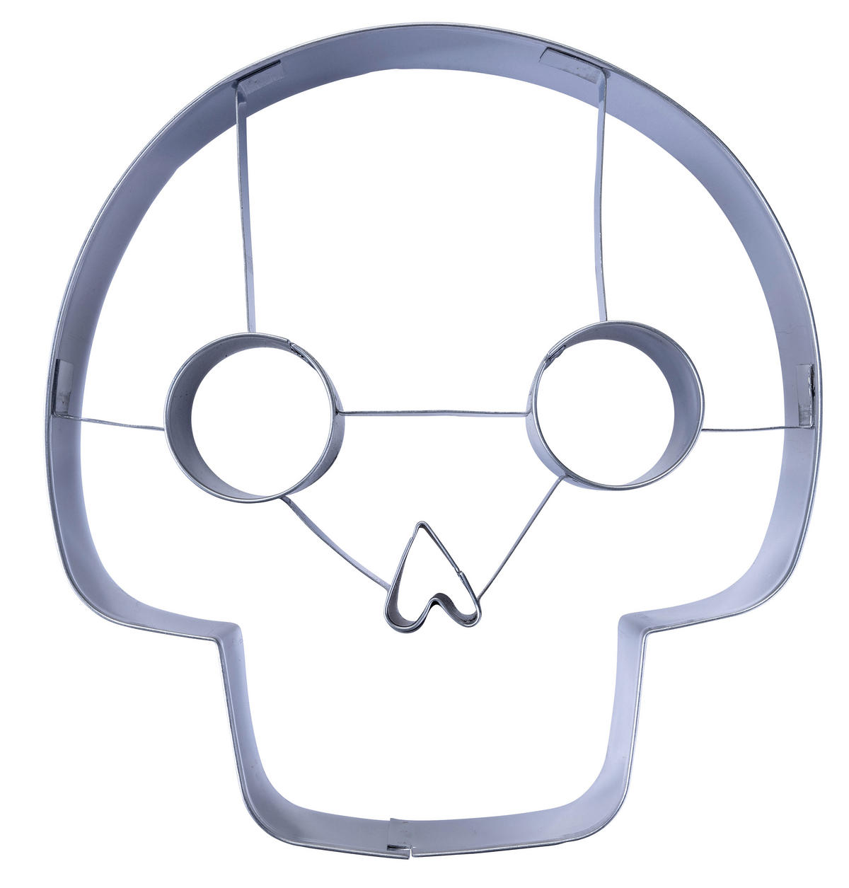 SZAGGATÓFORMA - nemesacélszínű, Basics, fém (13,8/13/2,6cm) - Fackelmann