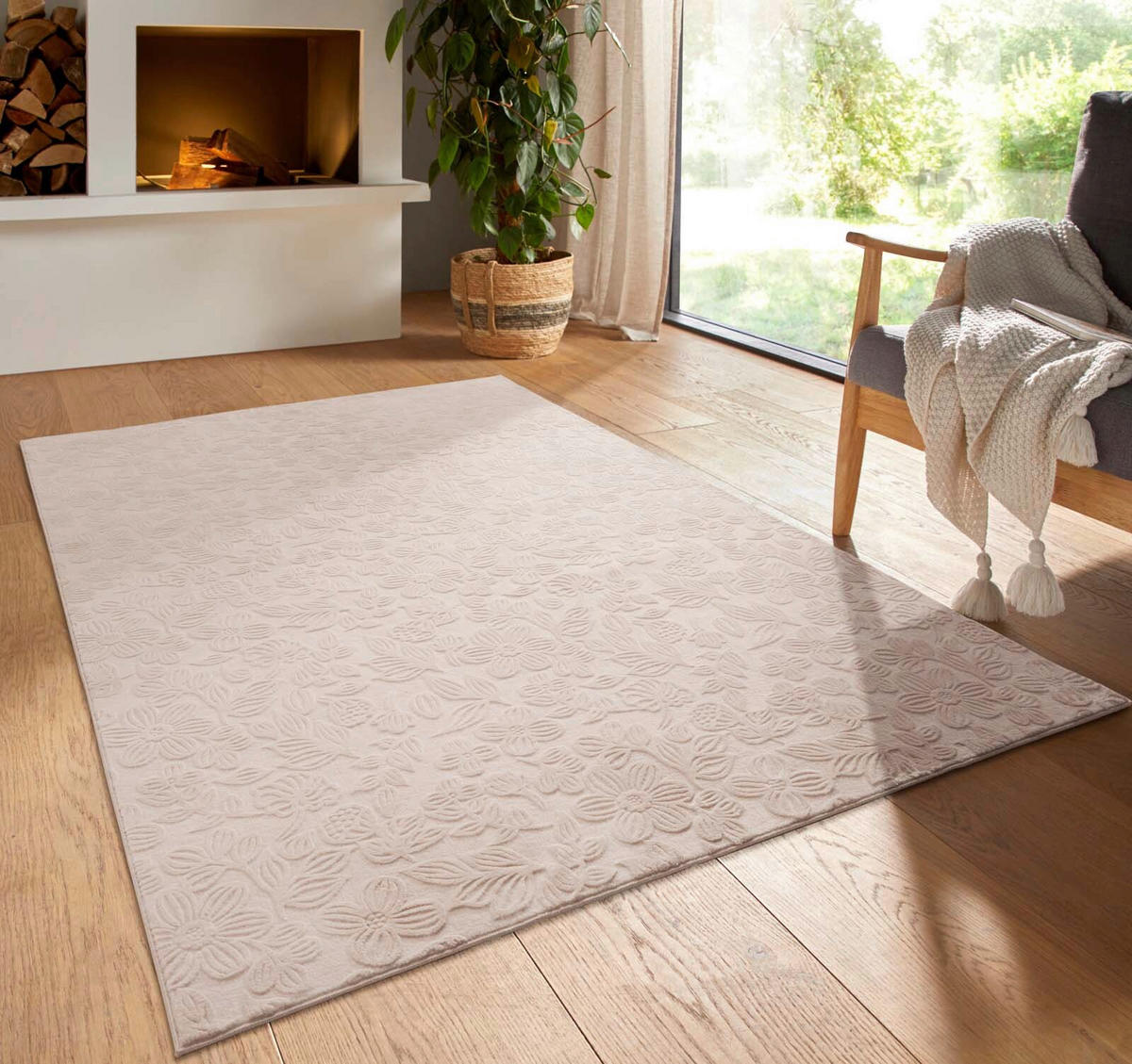WEBTEPPICH 200/290 cm Stilo Beige rechteckig  - Beige, Basics, Textil (200/290cm) - Novel