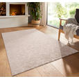 WEBTEPPICH 50/80 cm Stilo Beige  - Beige, KONVENTIONELL, Textil (50/80cm) - Novel