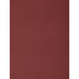ARMLEHNSTUHL  in Eisen Leinenoptik Echtleder pigmentiert  - Rot/Schwarz, Design, Leder/Textil (60/80,5/62cm) - Novel
