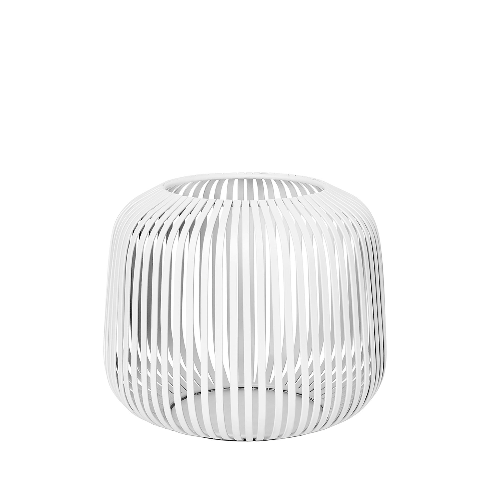LATERNE - Weiß, Design, Metall (20,5/17cm) - Blomus