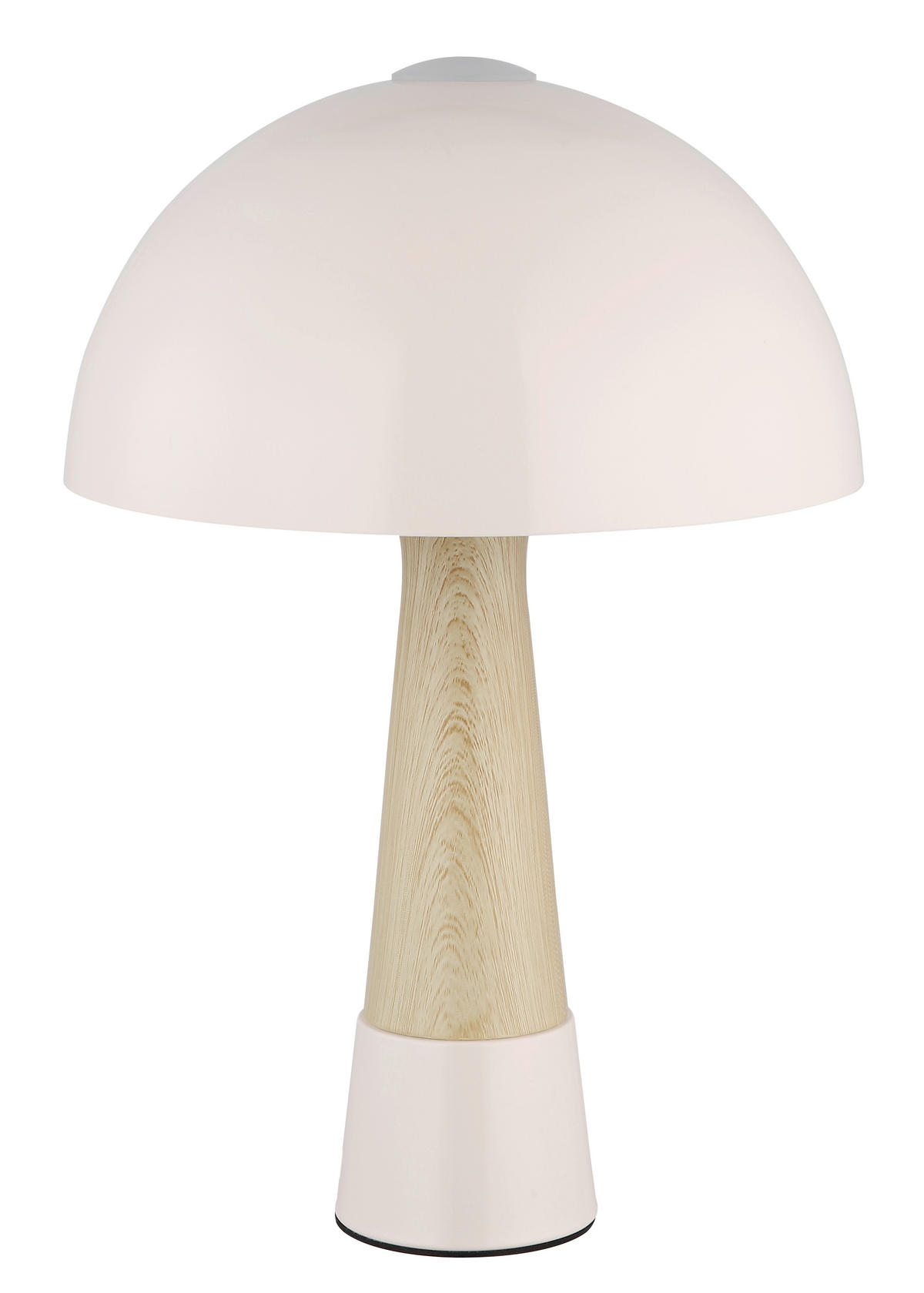 STOLNÁ LAMPA, E27, 25/36,5 cm  - svetlohnedá/čierna, Basics, kov/plast (25/36,5cm)