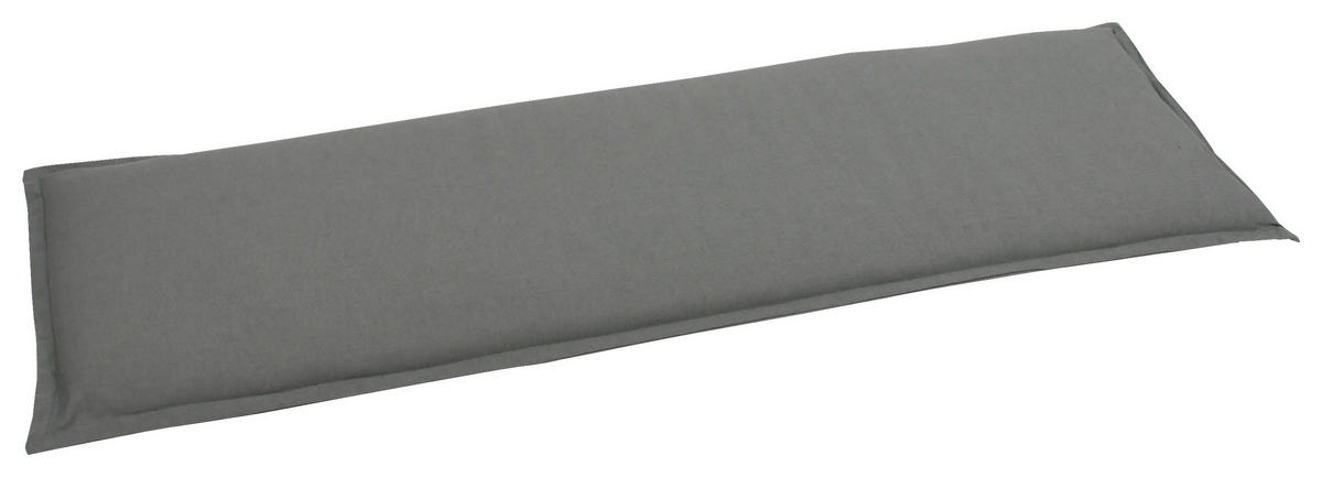 PERNĂ PENTRU BANCĂ in   - antracit, Design, textil (148/6/48cm)