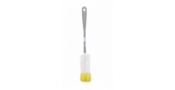 FLASCHENBÜRSTE - Grau, Basics, Kunststoff (5/5/40cm) - Homeware