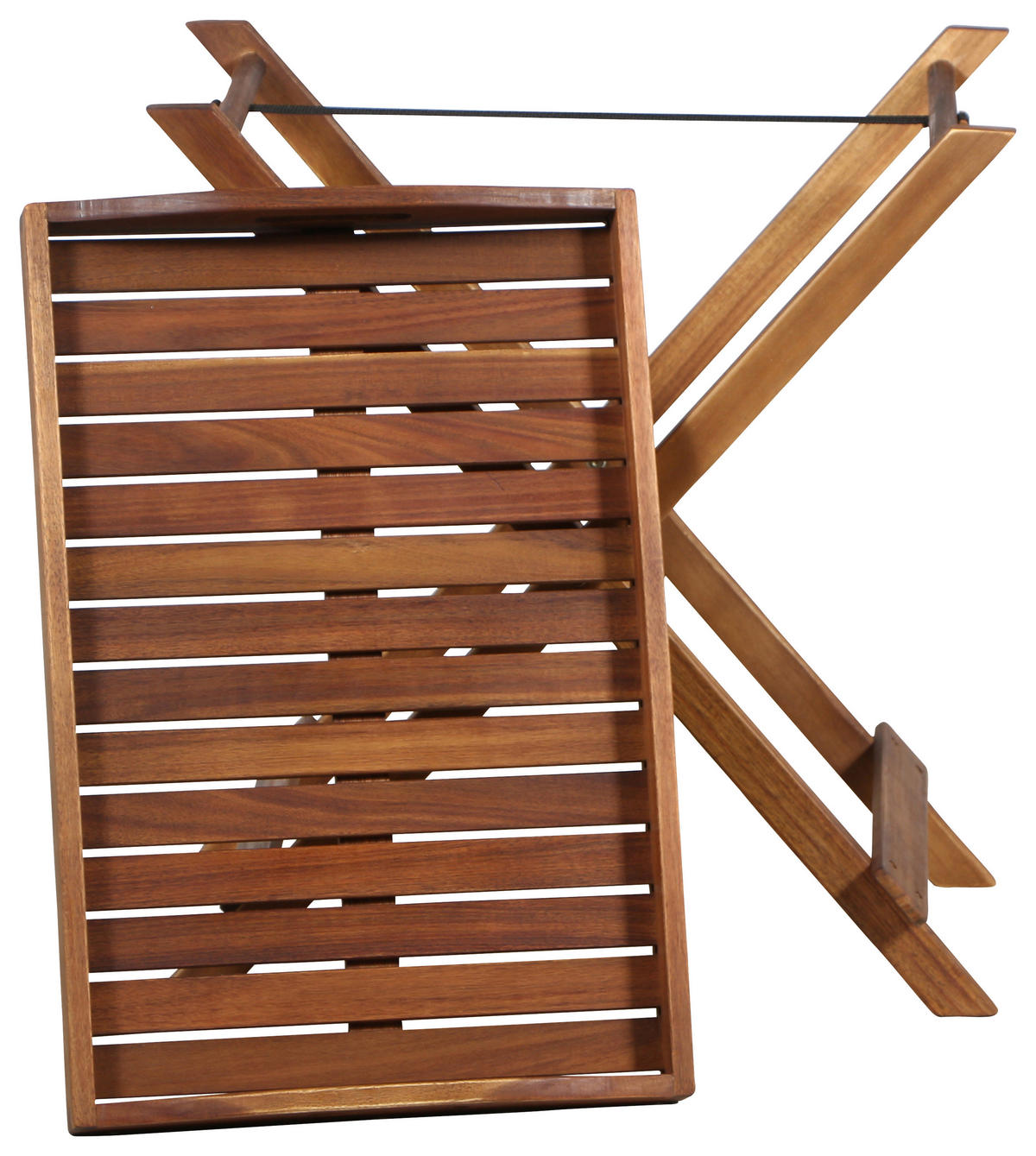 GARTENBEISTELLTISCH 60/40,5/66,5 cm Holz  - Akaziefarben, MODERN, Holz (60/40,5/66,5cm) - Siena Garden