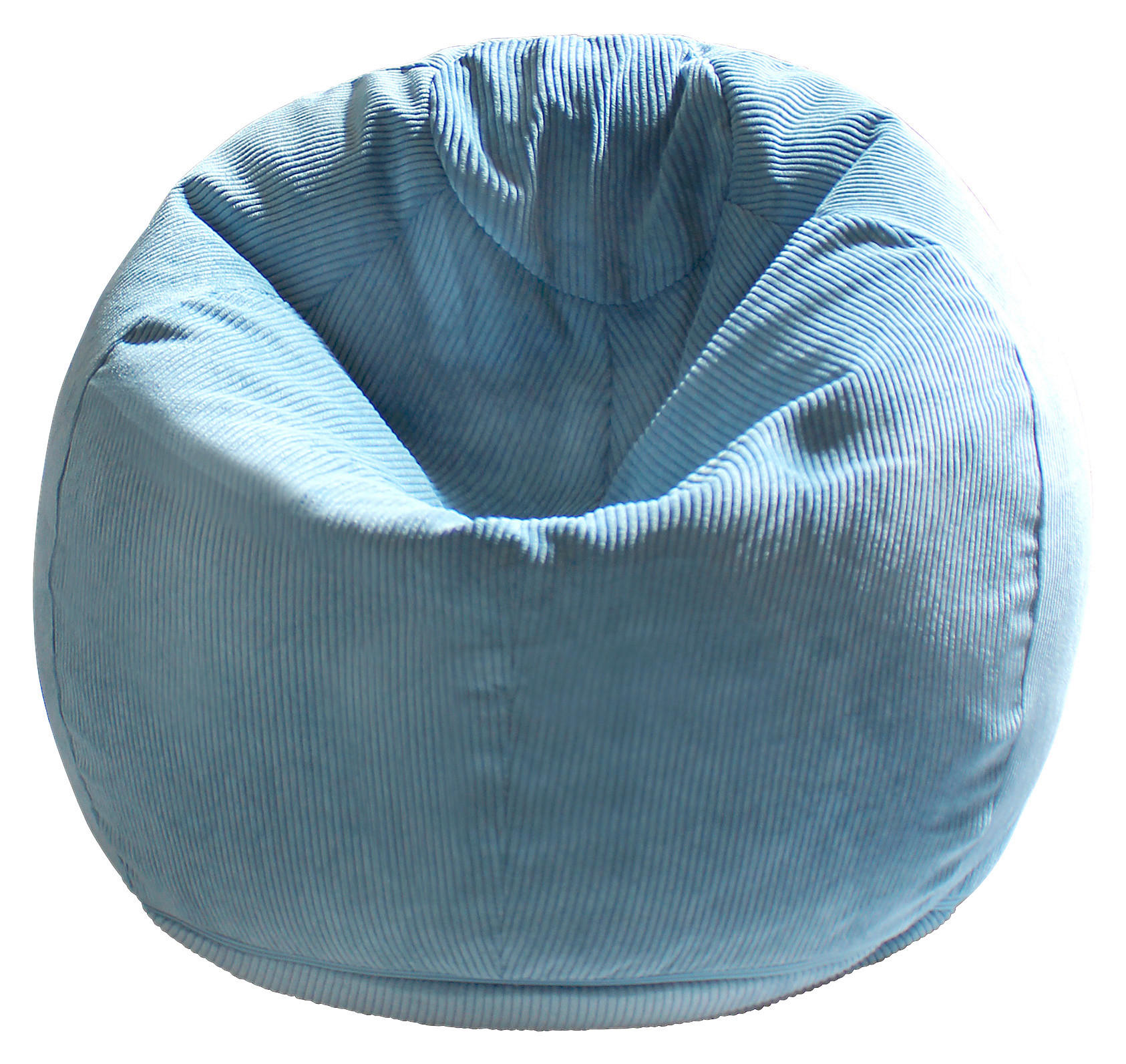 SITZSACK Kord Uni  - Blau, Basics, Textil (50/45/50cm) - Xora