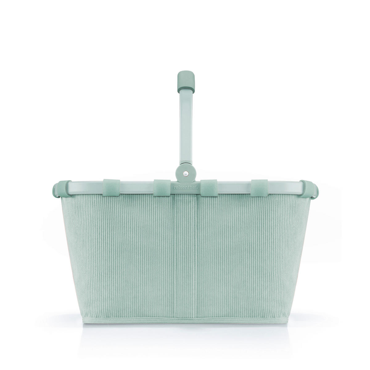 EINKAUFSKORB 22 L  - Schwarz/Mintgrün, Textil (49/29/28cm) - Reisenthel