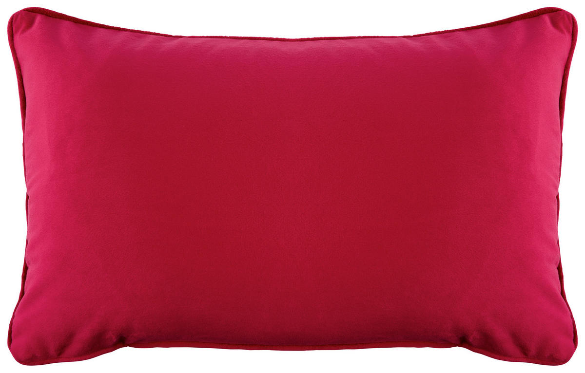 PERNĂ DECORATIVĂ 30/50 cm  - roșu, Basics (30/50cm) - Novel