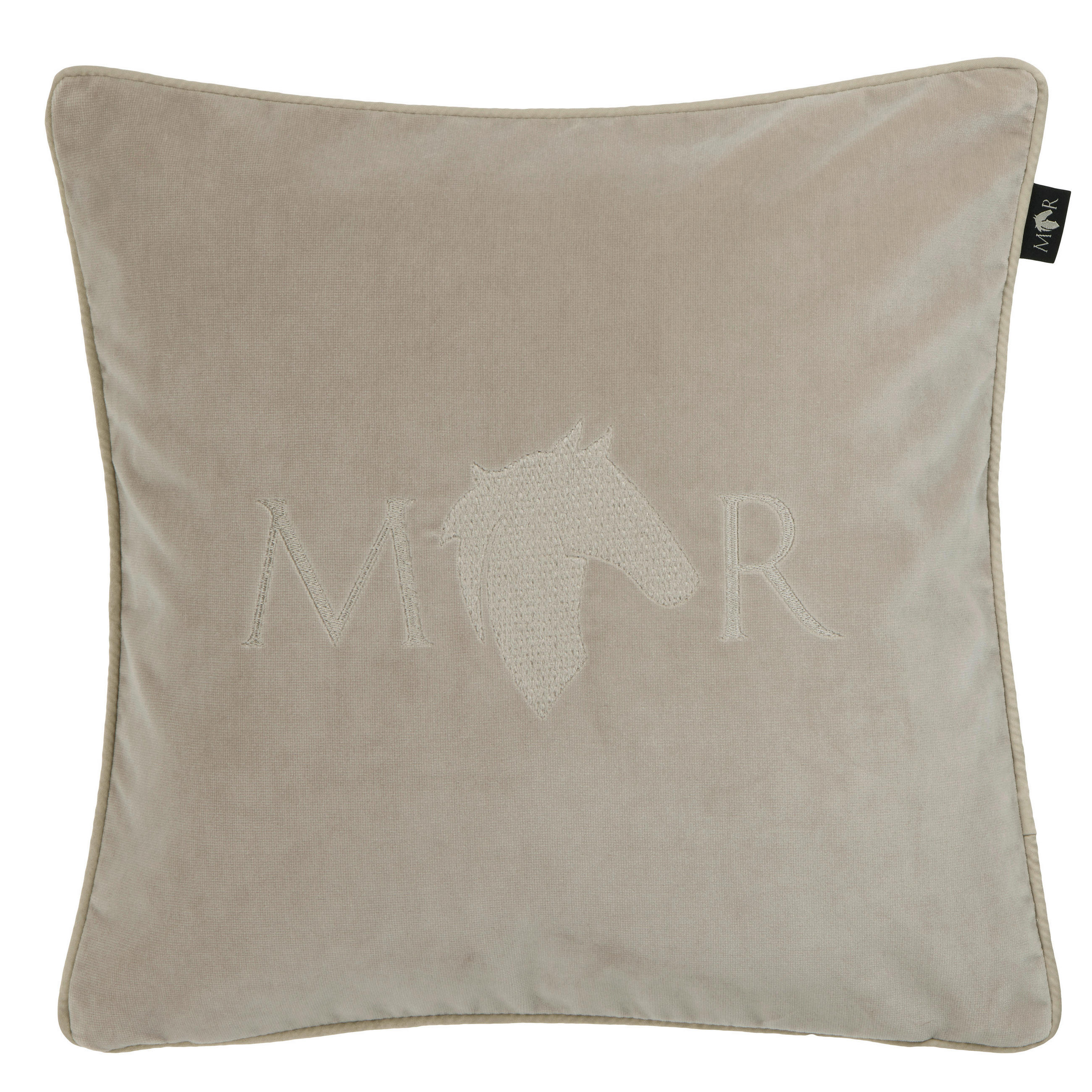 KISSENHÜLLE Marcel.Remus.Design- Manacor beige 40/40 cm  - Beige, Design, Textil (40/40cm) - Marcel Remus