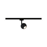 SCHIENENSYSTEM-STRAHLER Tup 8,0/15,9 cm   - Schwarz, Design, Metall (8,0/15,9cm) - Paulmann