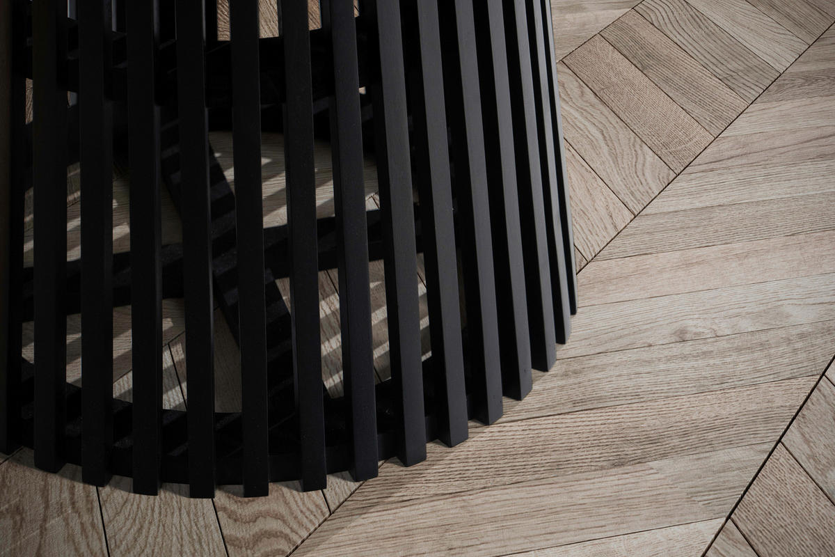 ESSTISCH in Holz 120/120/77 cm  - Schwarz, Design, Holz (120/120/77cm) - MID.YOU