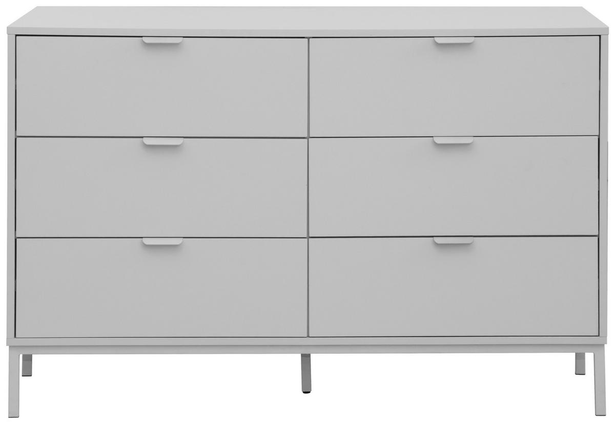 KOMMODE  in 120/80/40 cm  - Kaschmir, Design, Holzwerkstoff/Metall (120/80/40cm) - MID.YOU