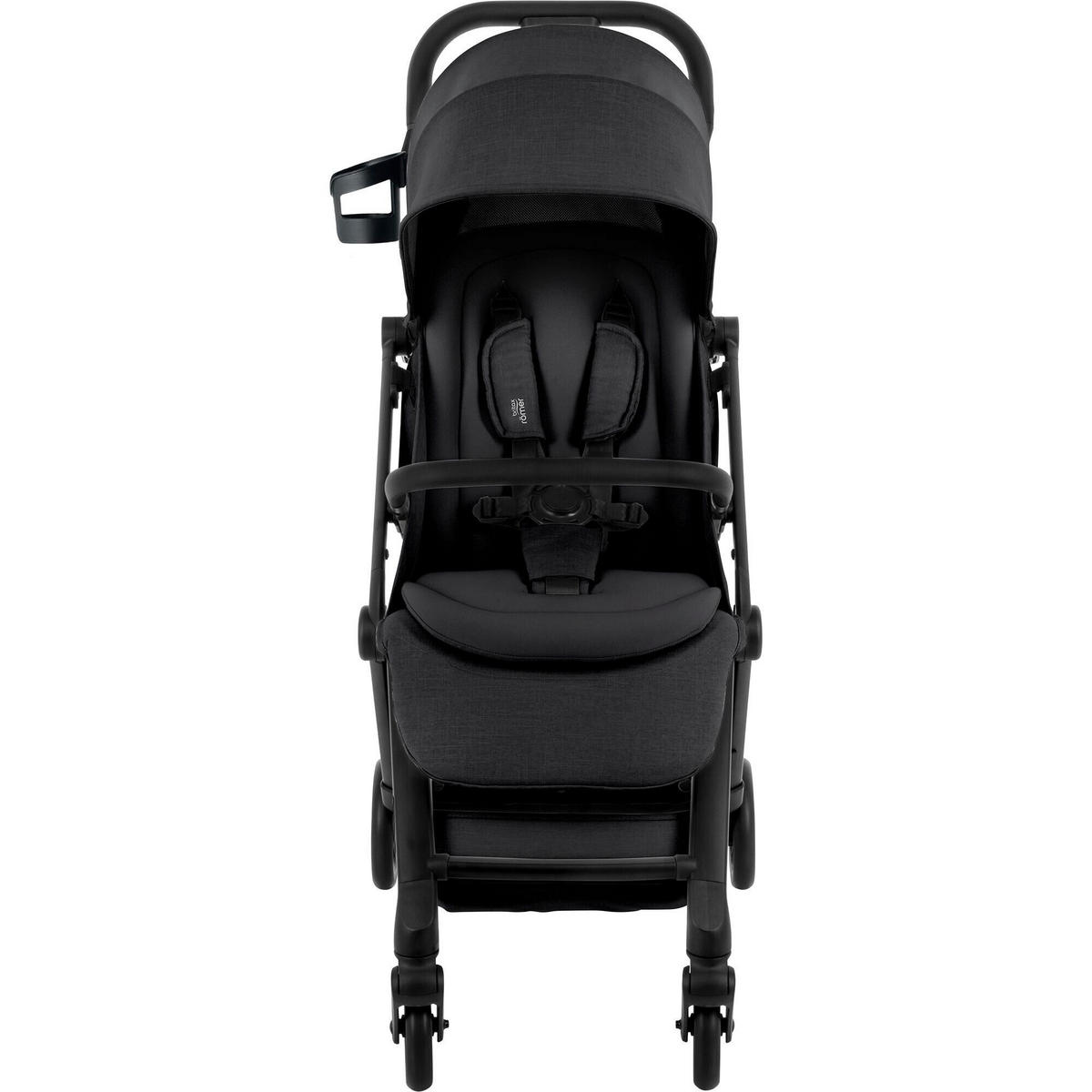 BUGGY FLYLITE  - Schwarz/Grau, Basics, Textil/Metall (45/103/78cm) - Britax Römer