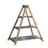 ETAGERE - Anthrazit/Akaziefarben, KONVENTIONELL, Holz/Stein (54/28/11cm) - Villeroy & Boch ETAGERE - Anthrazit/Akaziefarben, KONVENTIONELL, Holz/Stein (54/28/11cm) - Villeroy & Boch