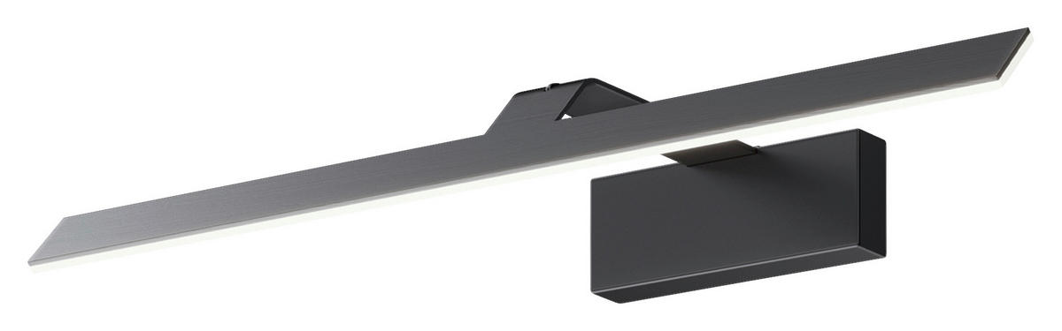 BILDERLEUCHTE - Schwarz, Basics, Kunststoff/Metall (52/5,5/22cm) - MAYTONI