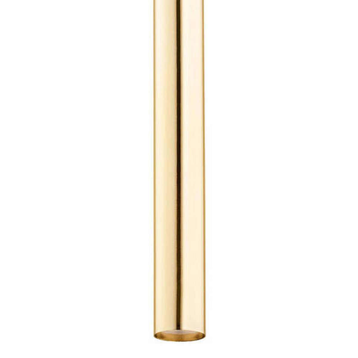 HÄNGELEUCHTE 133,5/8/8 cm  - Goldfarben/Schwarz, Design, Metall (133,5/8/8cm)