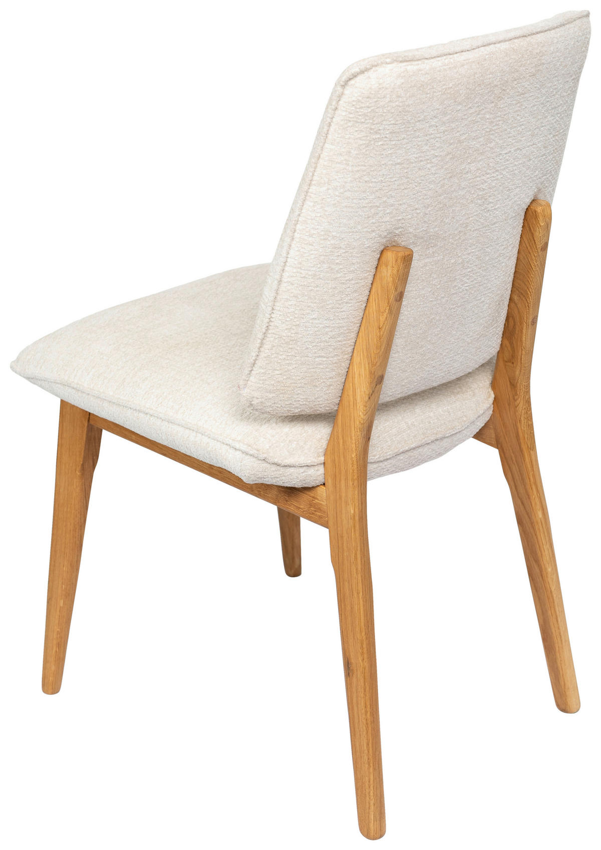 STUHL  Stoffauswahl Webstoff  - Eichefarben/Beige, MODERN, Holz/Textil (48/89,5/60cm) - Carryhome