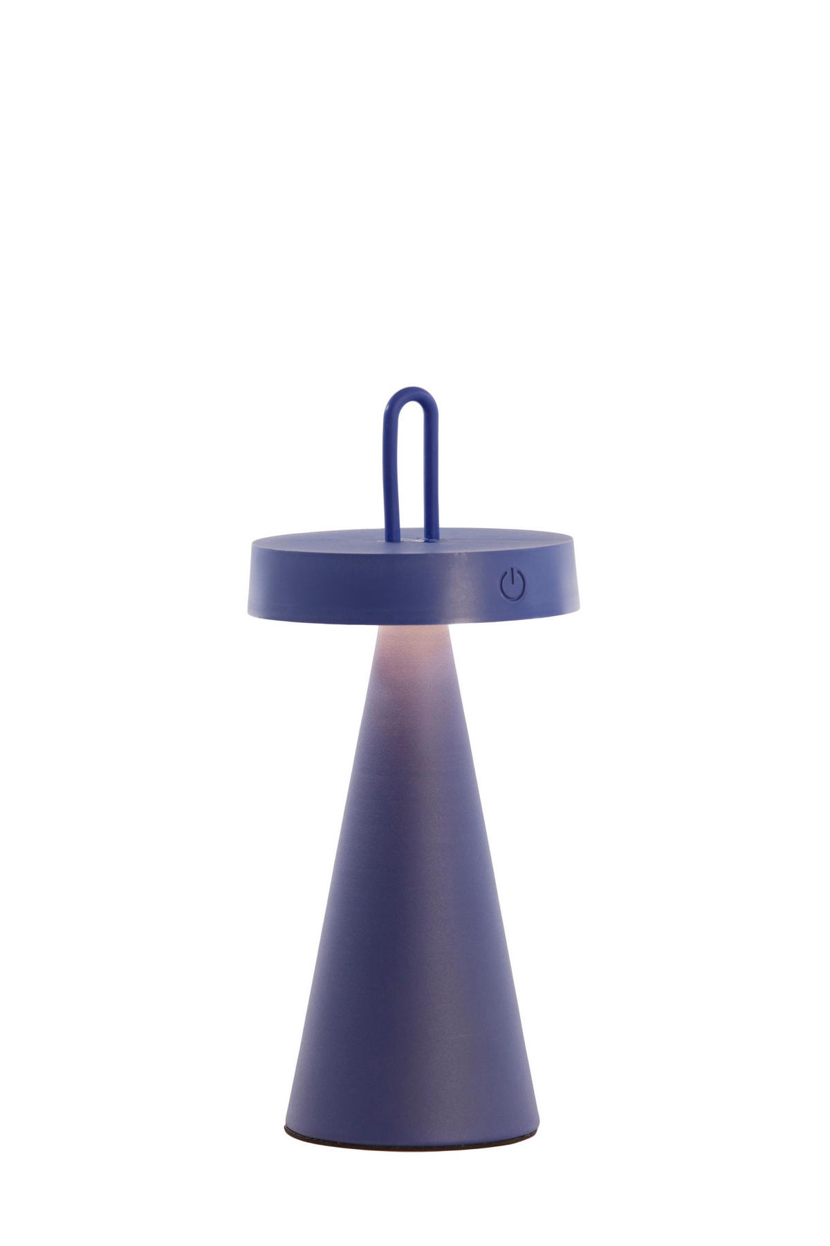 LED-TISCHLEUCHTE 13/28,5 cm   - Blau, Trend, Kunststoff/Metall (13/28,5cm) - Light & Living
