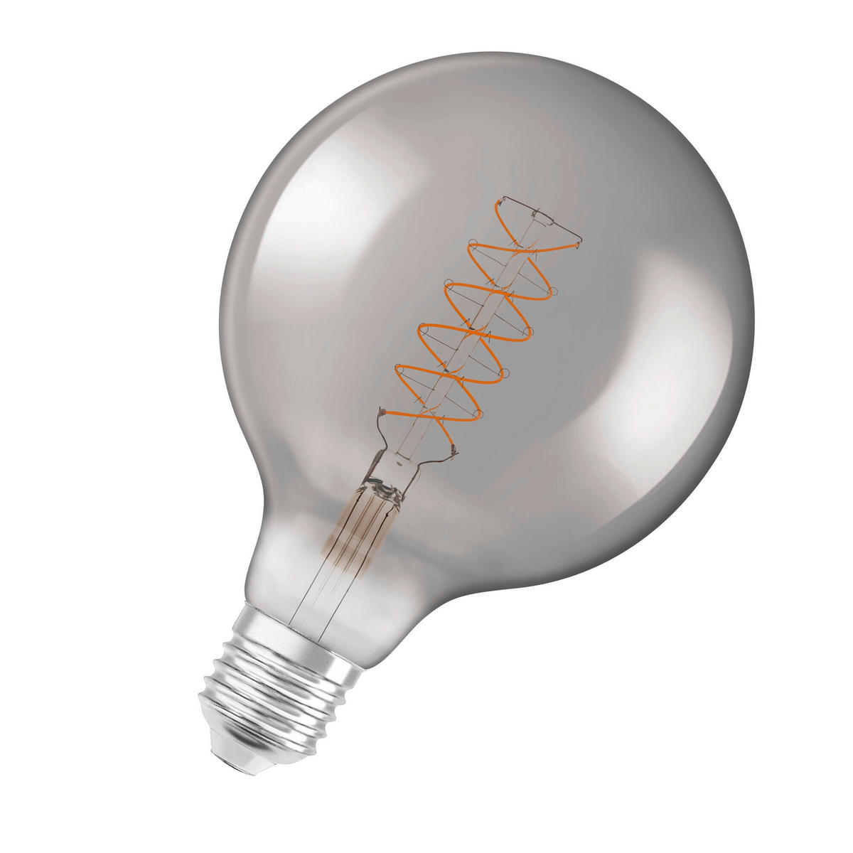 LED-LEUCHTMITTEL   E27 7,8 W 360 lm  - Hellgrau, Basics, Glas (12,4/17,cm) - Ledvance