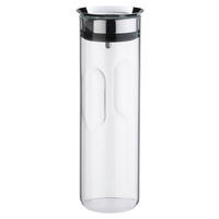 KARAF ZA VODU     1,25 l    - prozirna/boja nerđajućeg čelika, Dizajnerski, staklo/metal (1,25l) - WMF