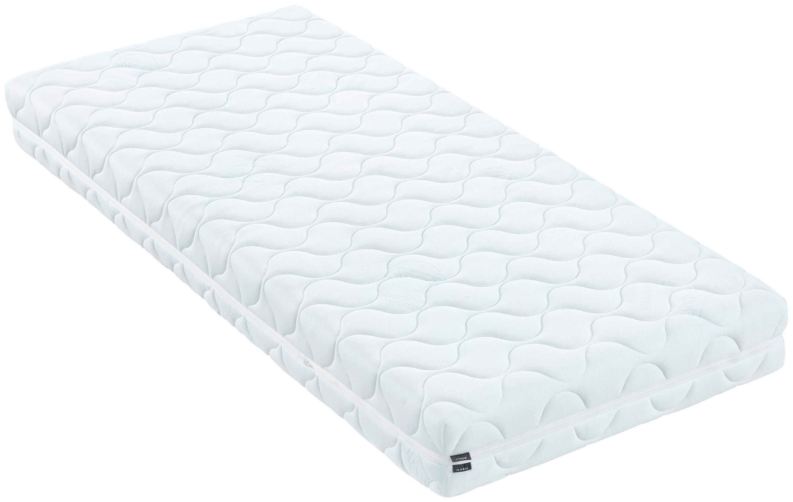 PARTNERSKÁ MATRACE, 90/200 cm - bílá, Basics, textil (90/200cm) - Sleeptex
