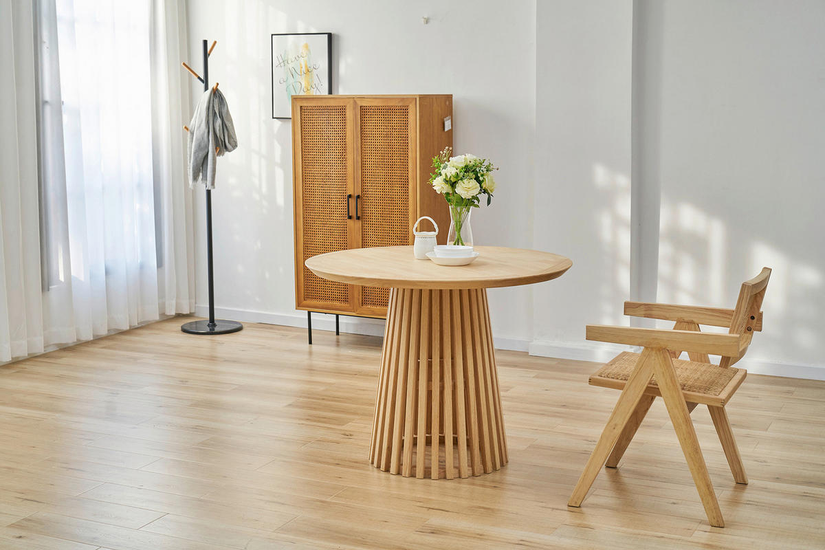 ARMLEHNSTUHL in Holz Naturfarben  - Naturfarben, MODERN, Holz (52/78/58cm) - MID.YOU