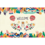 FUßMATTE 40/60 cm Volta Mexico Welcome  - Multicolor, Trend, Kunststoff/Textil (40/60cm) - Esposa