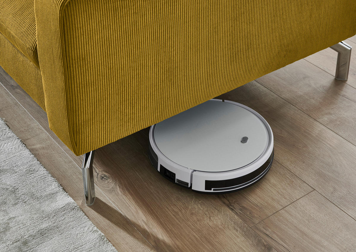 3-SITZER-SOFA Feincord Hellgrün  - Chromfarben/Hellgrün, Design, Textil/Metall (194/87/105cm) - Beldomo Style