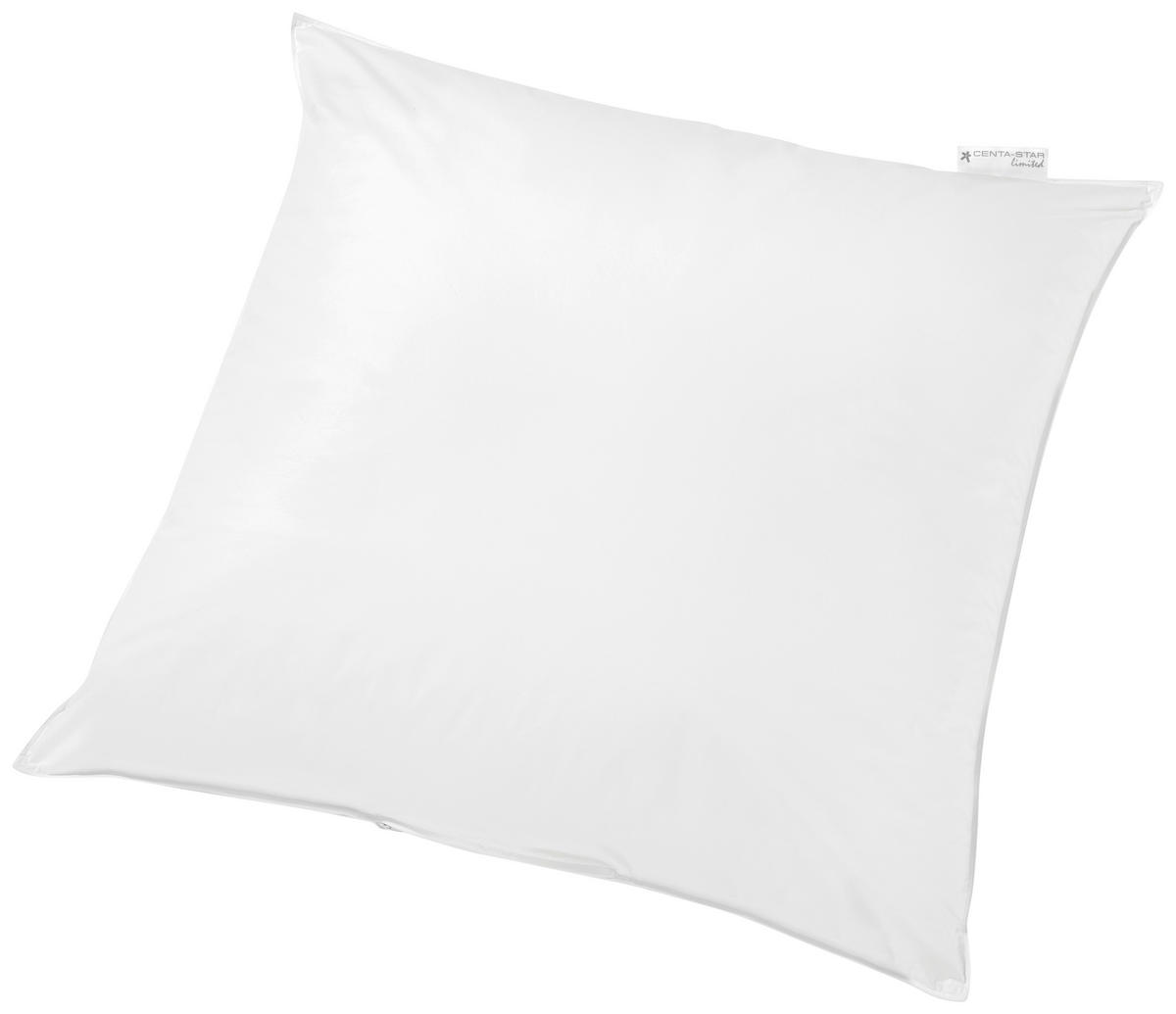 POLŠTÁŘ POD HLAVU, 80/80 cm - bílá, Basics, textil (80/80cm) - Centa-Star