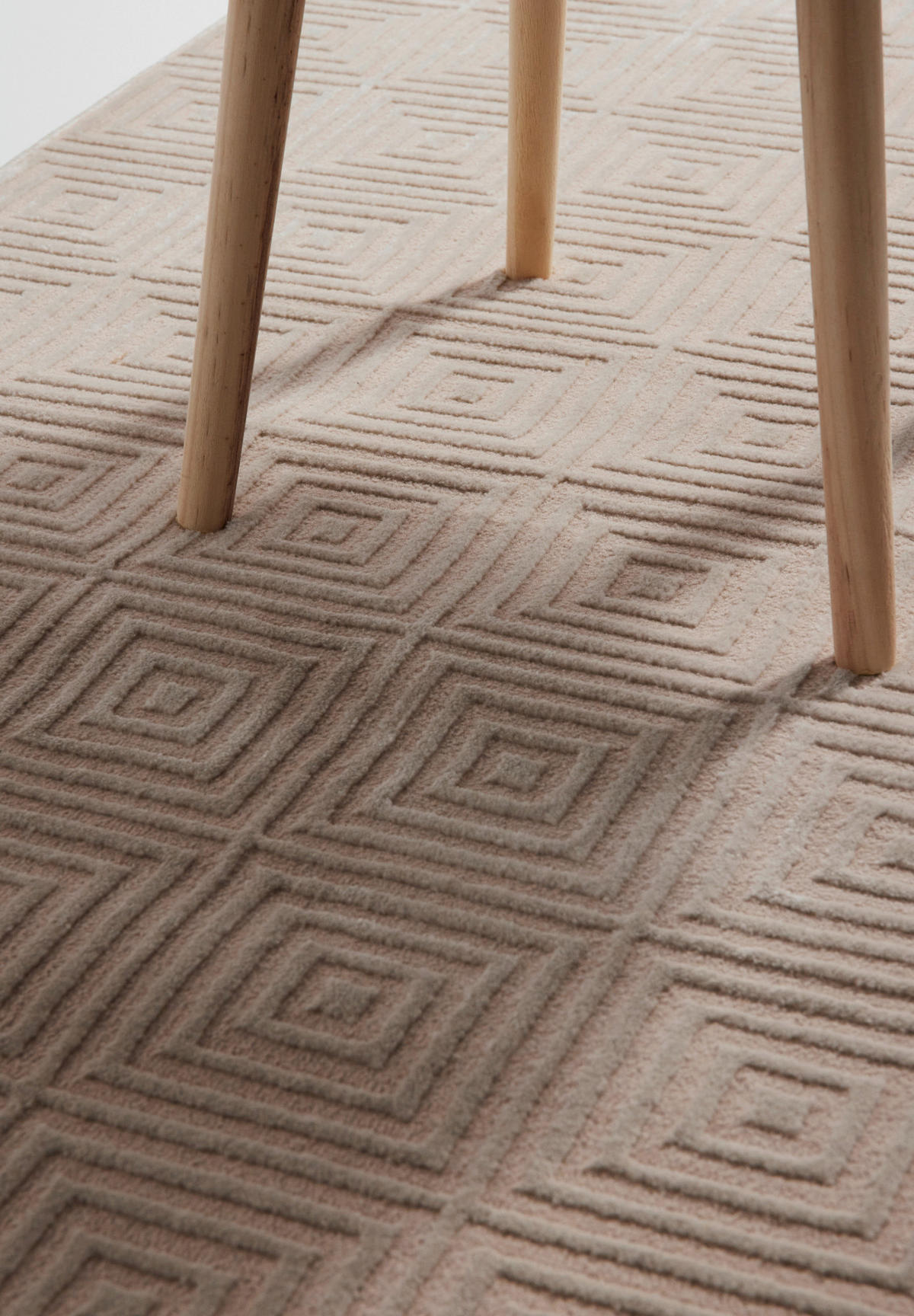 LÄUFER 80/240 cm Perles  - Beige/Creme, Basics, Kunststoff (80/240cm) - Elle Decoration