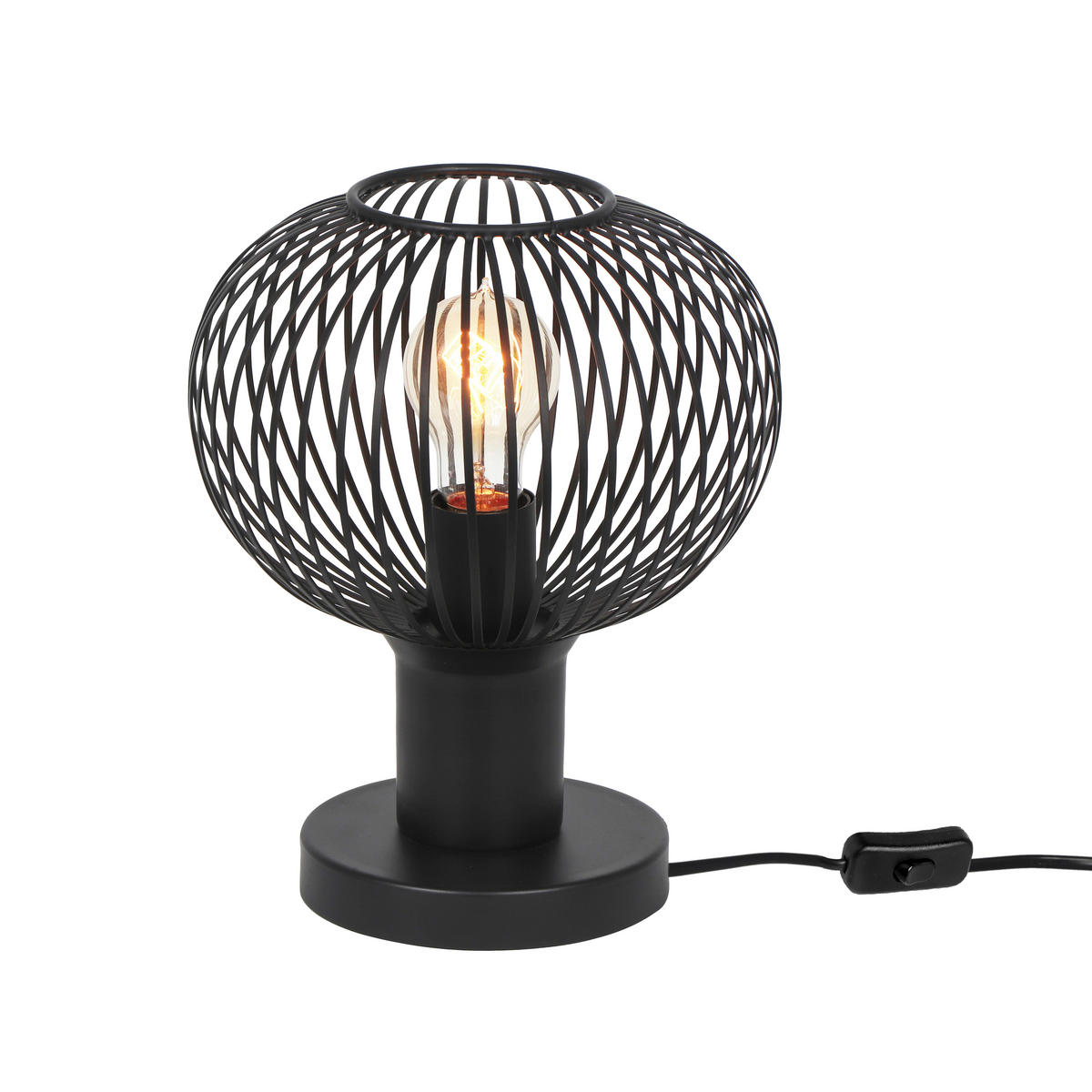 BORDSLAMPA 23/28 cm   - svart, Design, metall (23/28cm) - Trio Leuchten