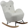 KINDER-SCHAUKELSTUHL - Weiß, Basics, Holz/Textil (59/70/62cm) - Livetastic