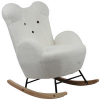 KINDER-SCHAUKELSTUHL - Weiß, Basics, Holz/Textil (59/70/62cm) - Livetastic