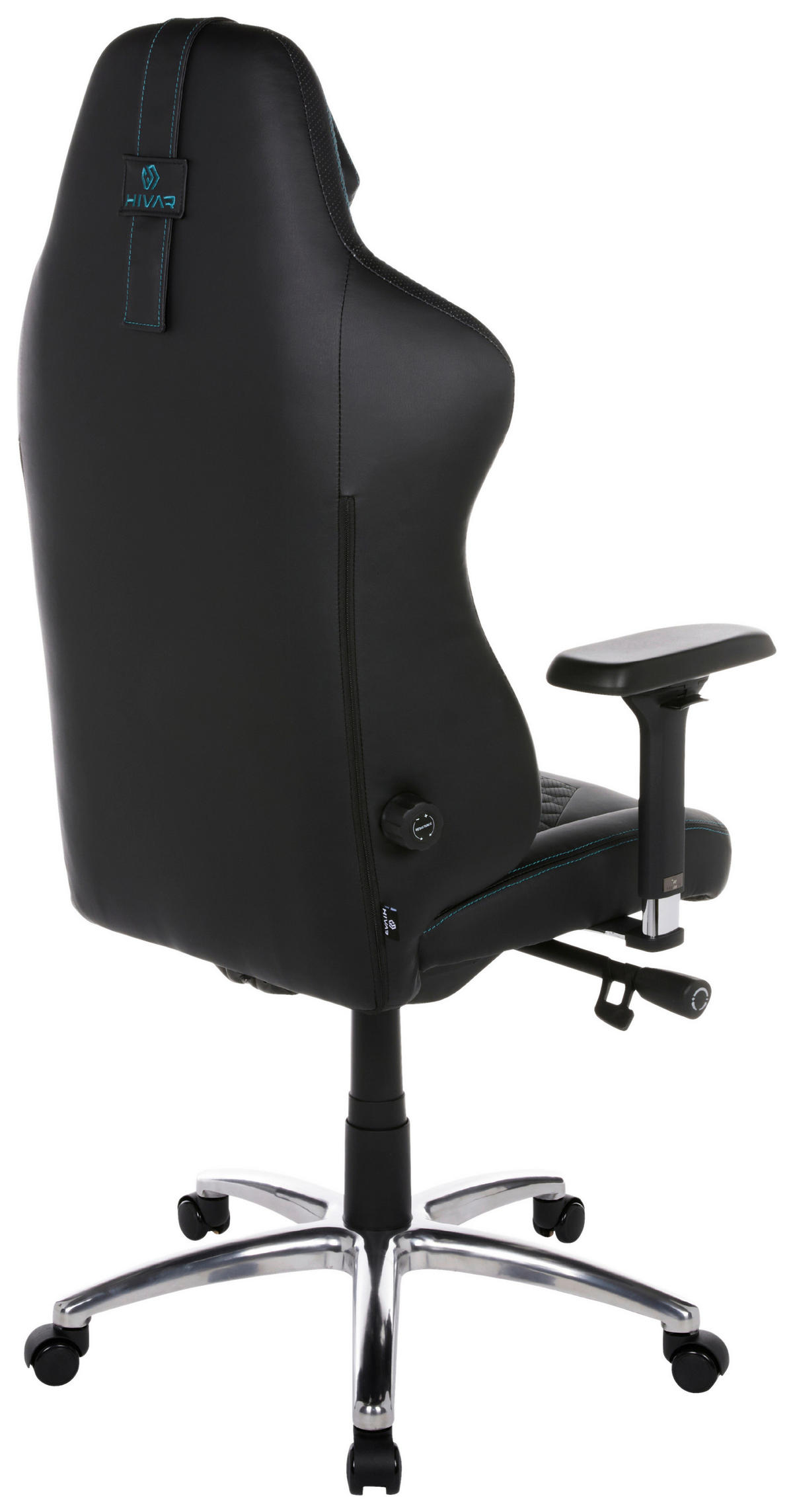 ORBICAL Onyx Silver Schwarz, Silberfarben, Türkis Metall, Textil   - Türkis/Silberfarben, LIFESTYLE, Textil/Metall (79/142/77cm) - HIVAR