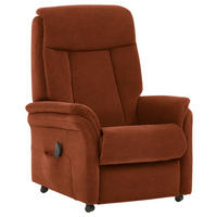 FERNSEHSESSEL in Mikrofaser Orange  - Orange, Konventionell, Kunststoff/Textil (74/107/84cm) - Valdera