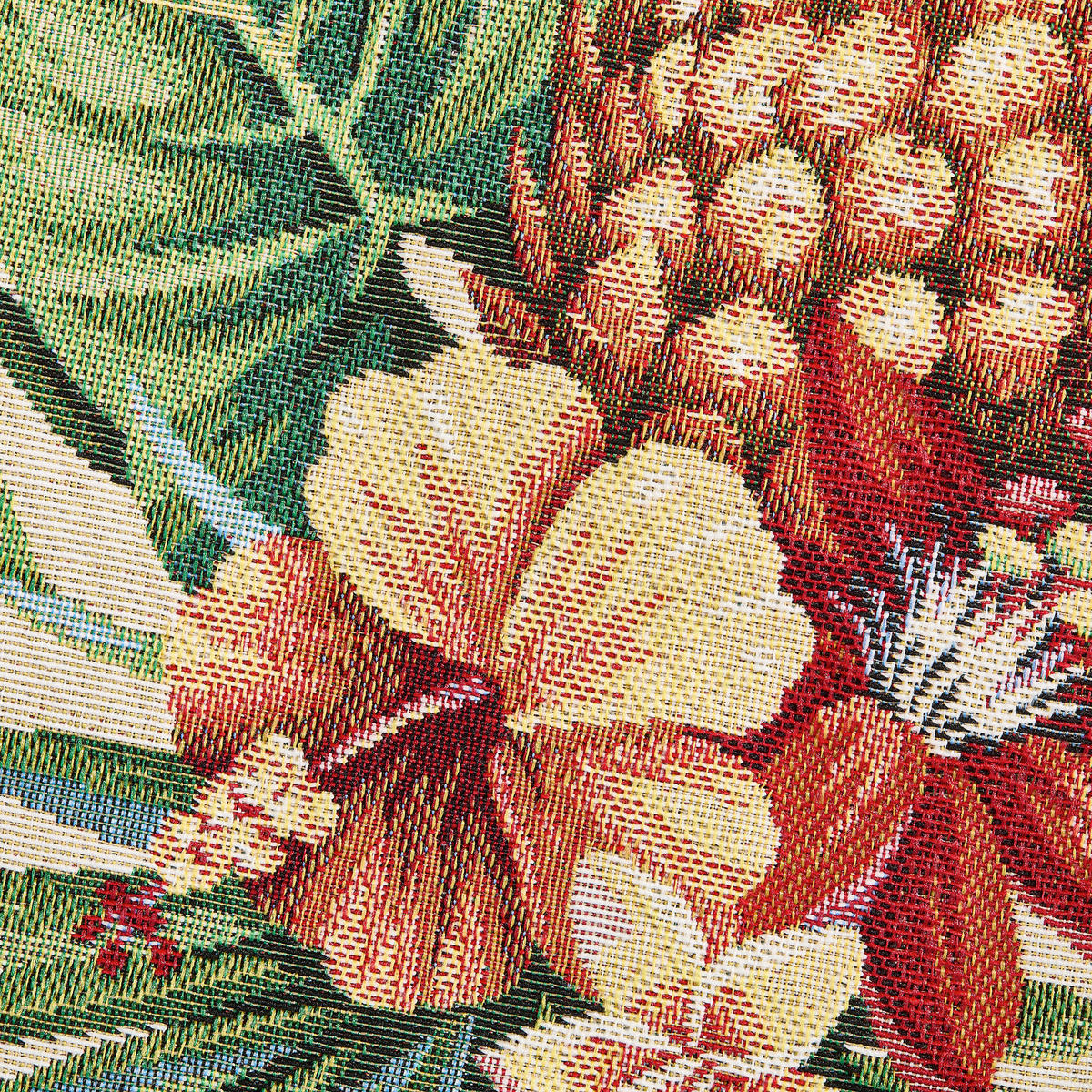 KISSENHÜLLE BLÄTTER 45/45 cm  - Multicolor, KONVENTIONELL, Textil (45/45cm) - Esposa