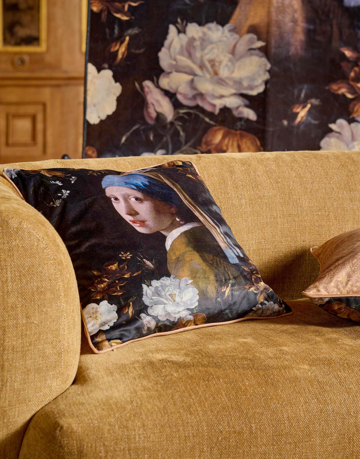 UKRASNI JASTUK 50/50 cm    - crna, Konvencionalno, tekstil (50/50cm) - Essenza