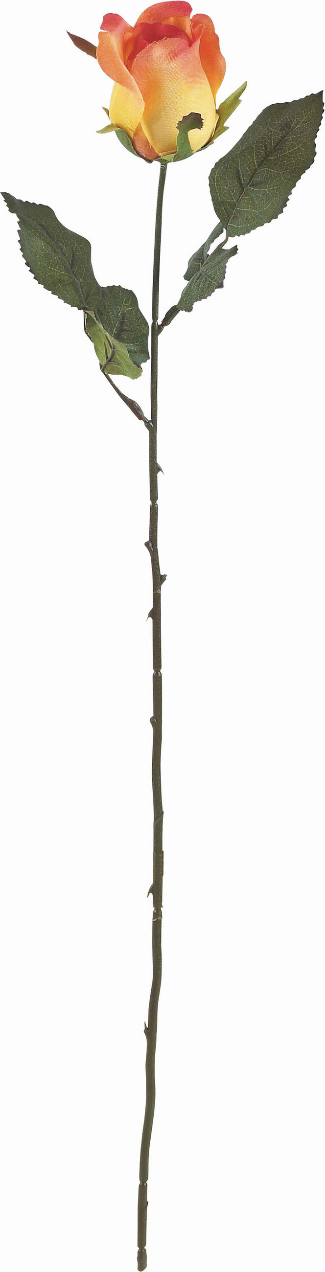 VEŠTAČKI CVET - lila/zelena, Osnovno, tekstil/plastika (62cm)