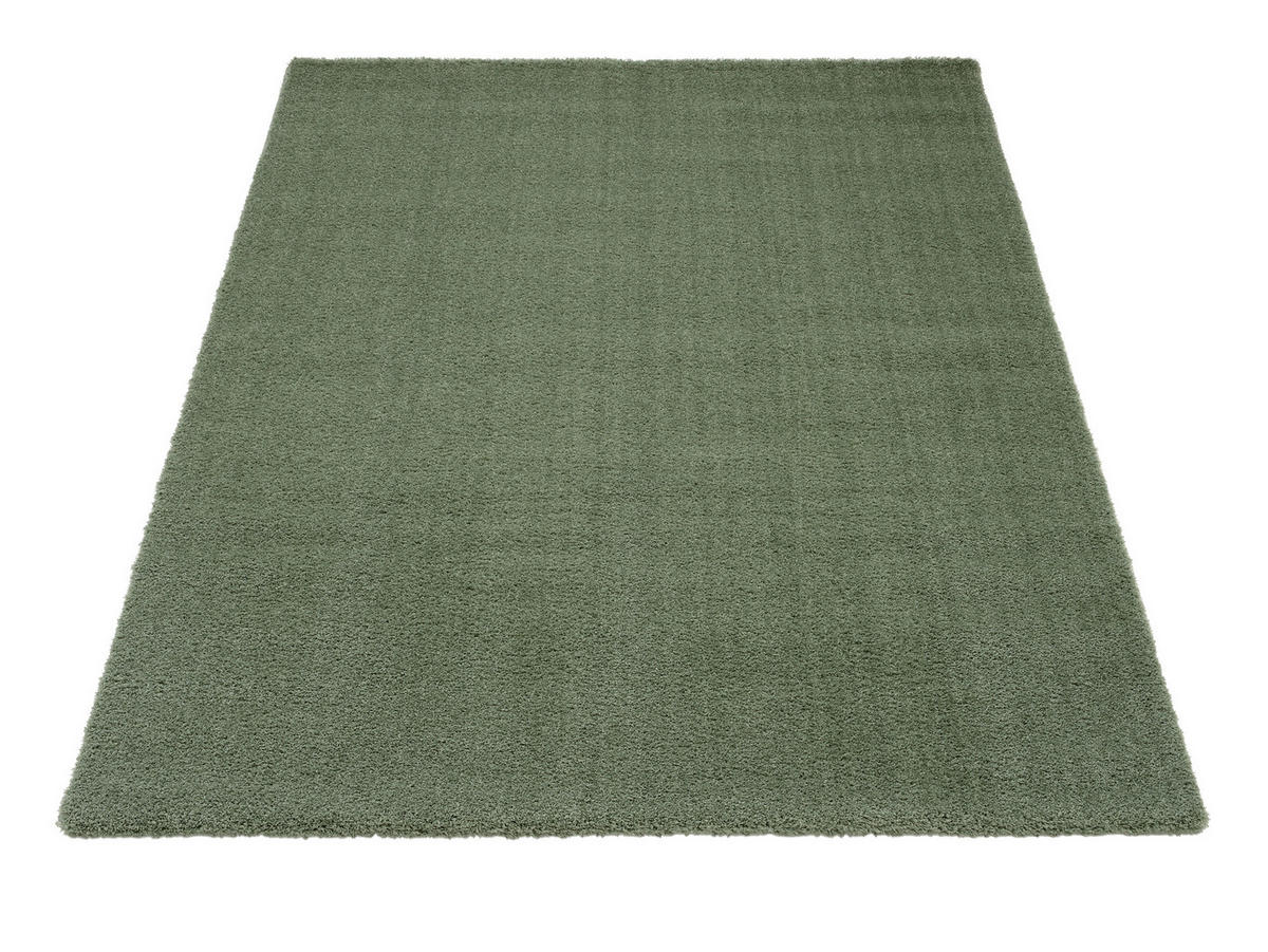 WEBTEPPICH 140/200 cm Soft Dream Olivgrün  - Olivgrün, Basics, Textil (140/200cm) - Novel