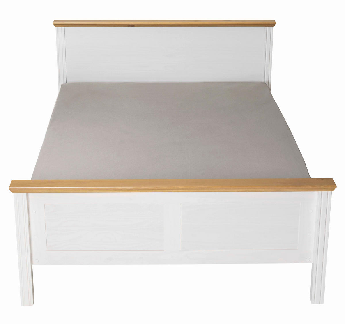 KREVET  215/94/130 cm    bijela, hrast Artisan  - bijela/hrast Artisan, Moderno, drvni materijal/drvo (215/94/130cm) - Landscape