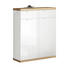 SCHUHSCHRANK 84/106/37 cm - Edelstahlfarben/Eichefarben, Design, Holz/Holzwerkstoff (84/106/37cm) - Novel SCHUHSCHRANK 84/106/37 cm - Edelstahlfarben/Eichefarben, Design, Holz/Holzwerkstoff (84/106/37cm) - Novel