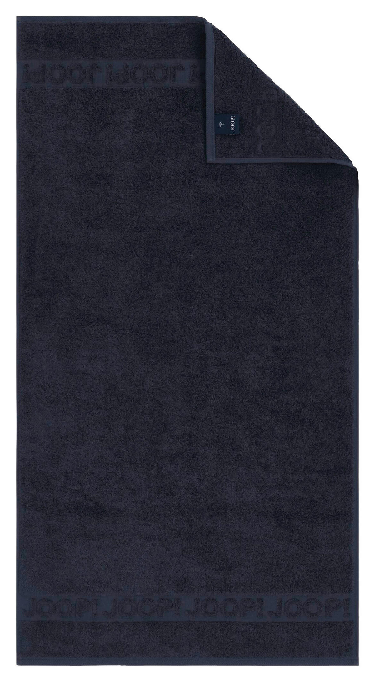 DUSCHTUCH Studio Colours 80/150 cm  - Schwarz, Basics, Textil (80/150cm) - Joop!