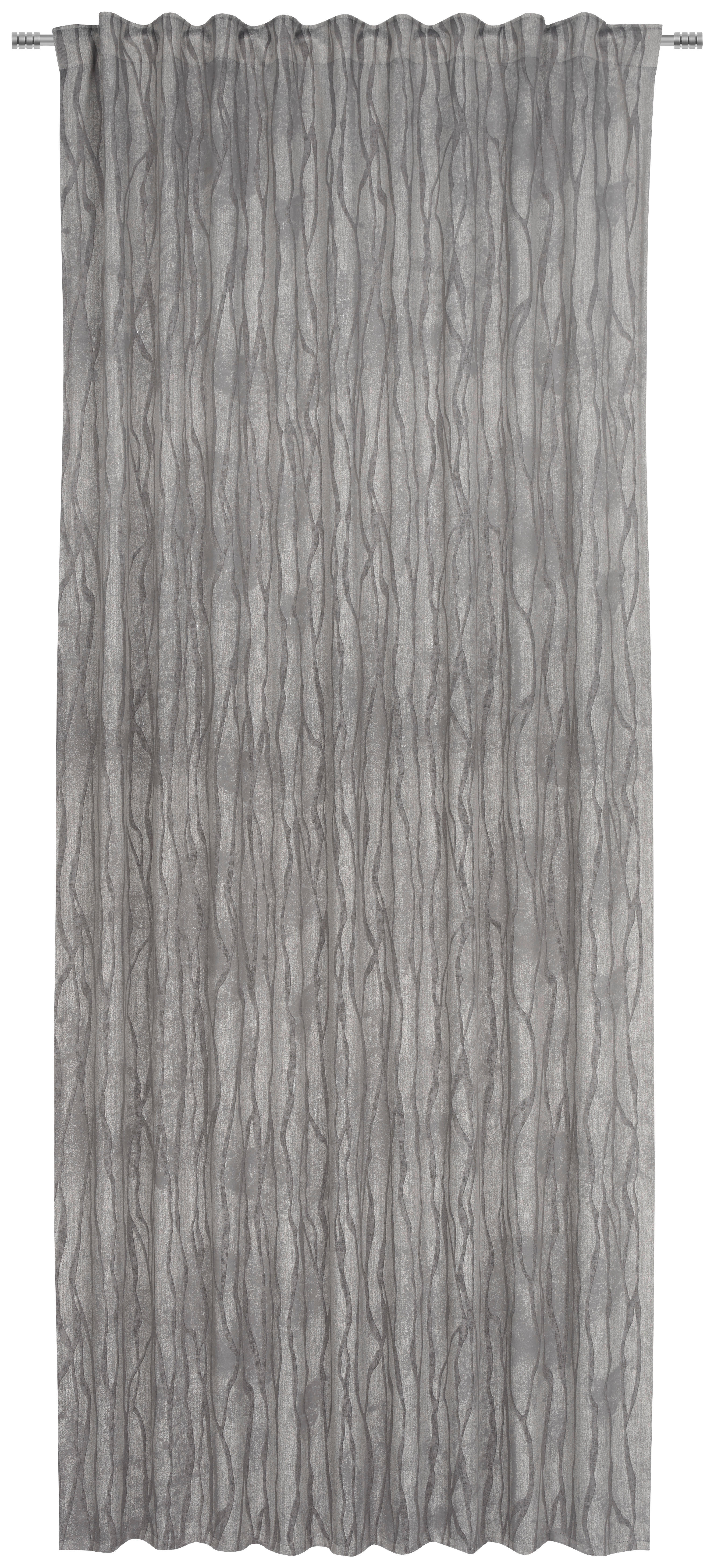 GARDINLÄNGD mörkläggning  - grå, Klassisk, textil (140/245cm) - Esposa