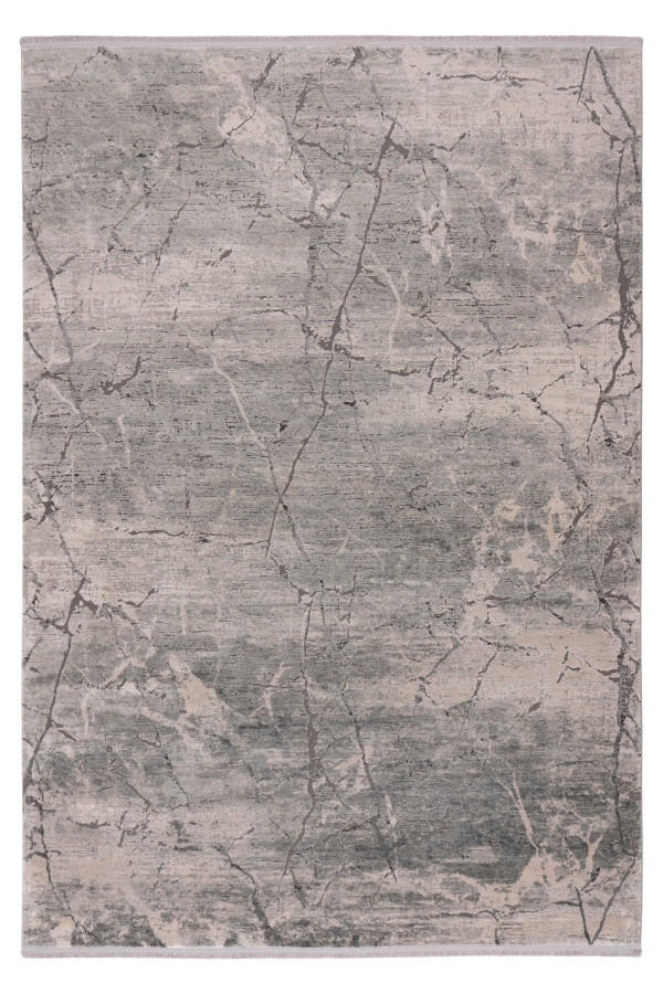 TKANI TEPIH 160/230 cm   srebrne boje   - srebrne boje, Basics, tekstil/plastika (160/230cm)