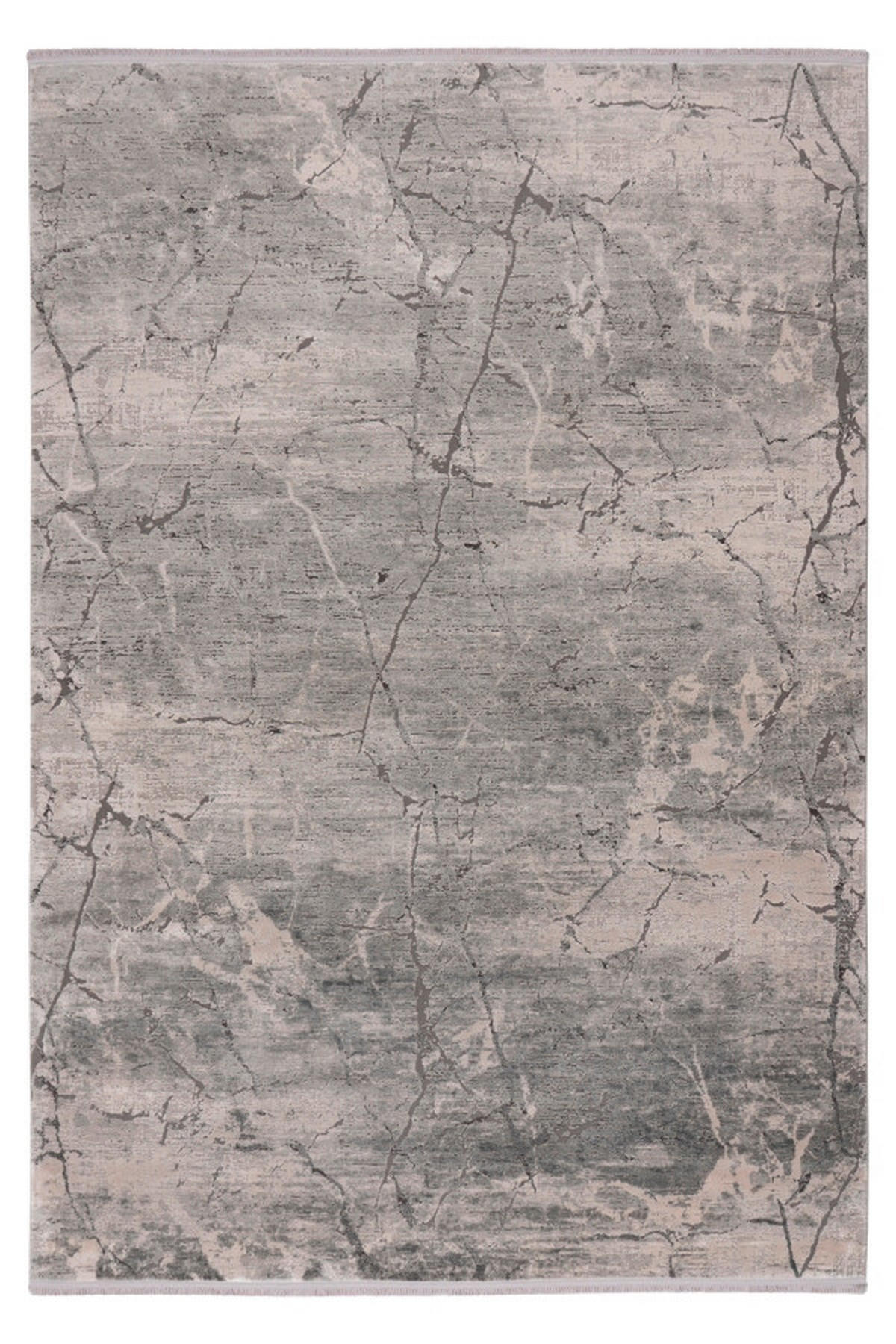 TKANI TEPIH 160/230 cm   srebrne boje   - srebrne boje, Basics, tekstil/plastika (160/230cm)