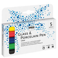 ACRYLSTIFTE - Blau/Gelb, Basics (14,5/12/1,5cm)