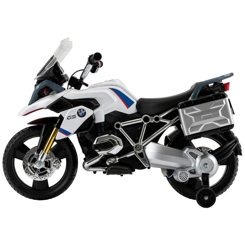 Thumbnail - Xxxl Elektro-Kindermotorrad, Weiß, Metall, Kunststoff, 104x58x69 cm, Spielzeug, Kinderspielzeug, Kinderautos & Elektro-K...