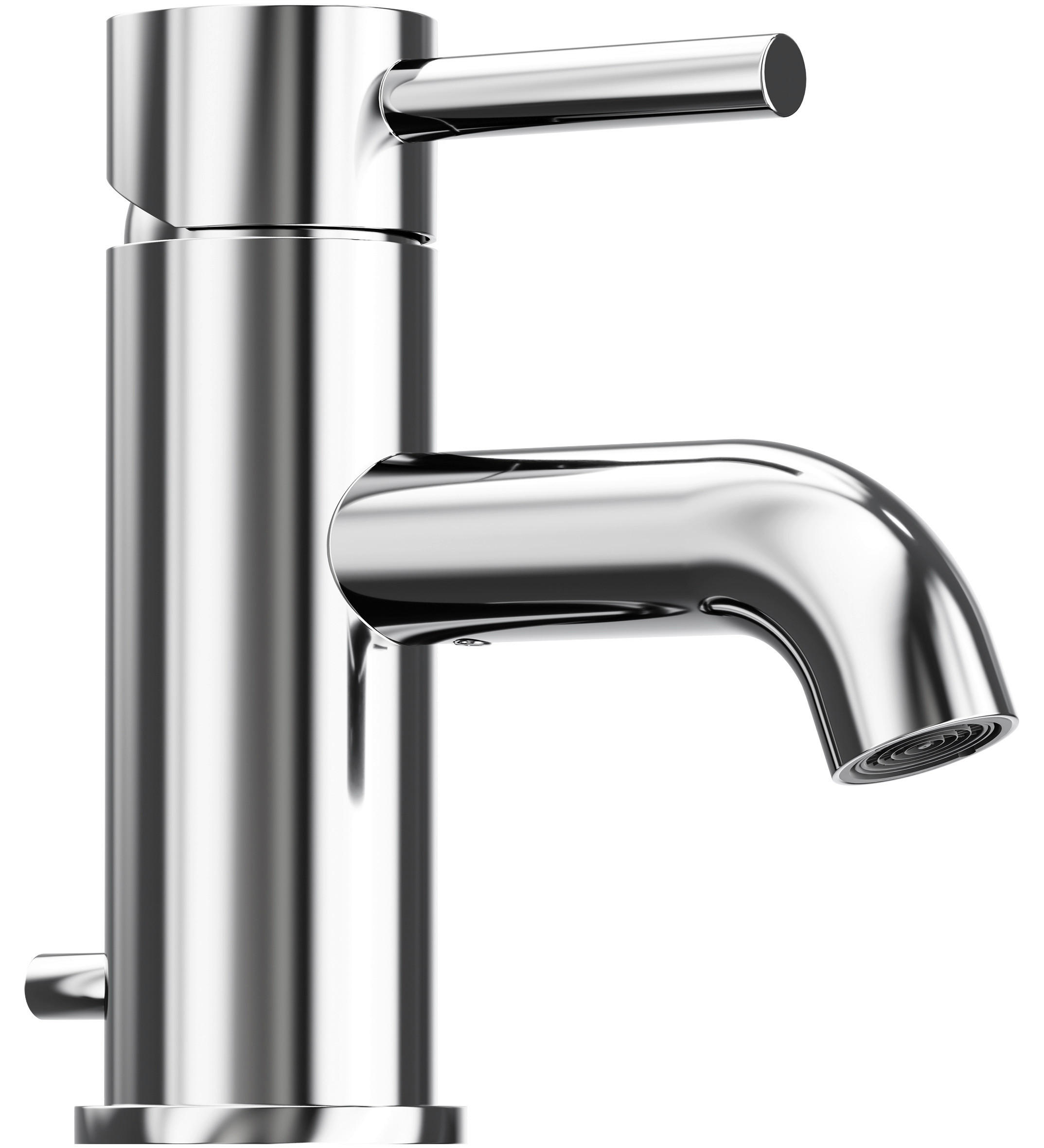 WASCHTISCHARMATUR 4,5/15/15,1 cm  - Chromfarben, MODERN, Metall (4,5/15/15,1cm)