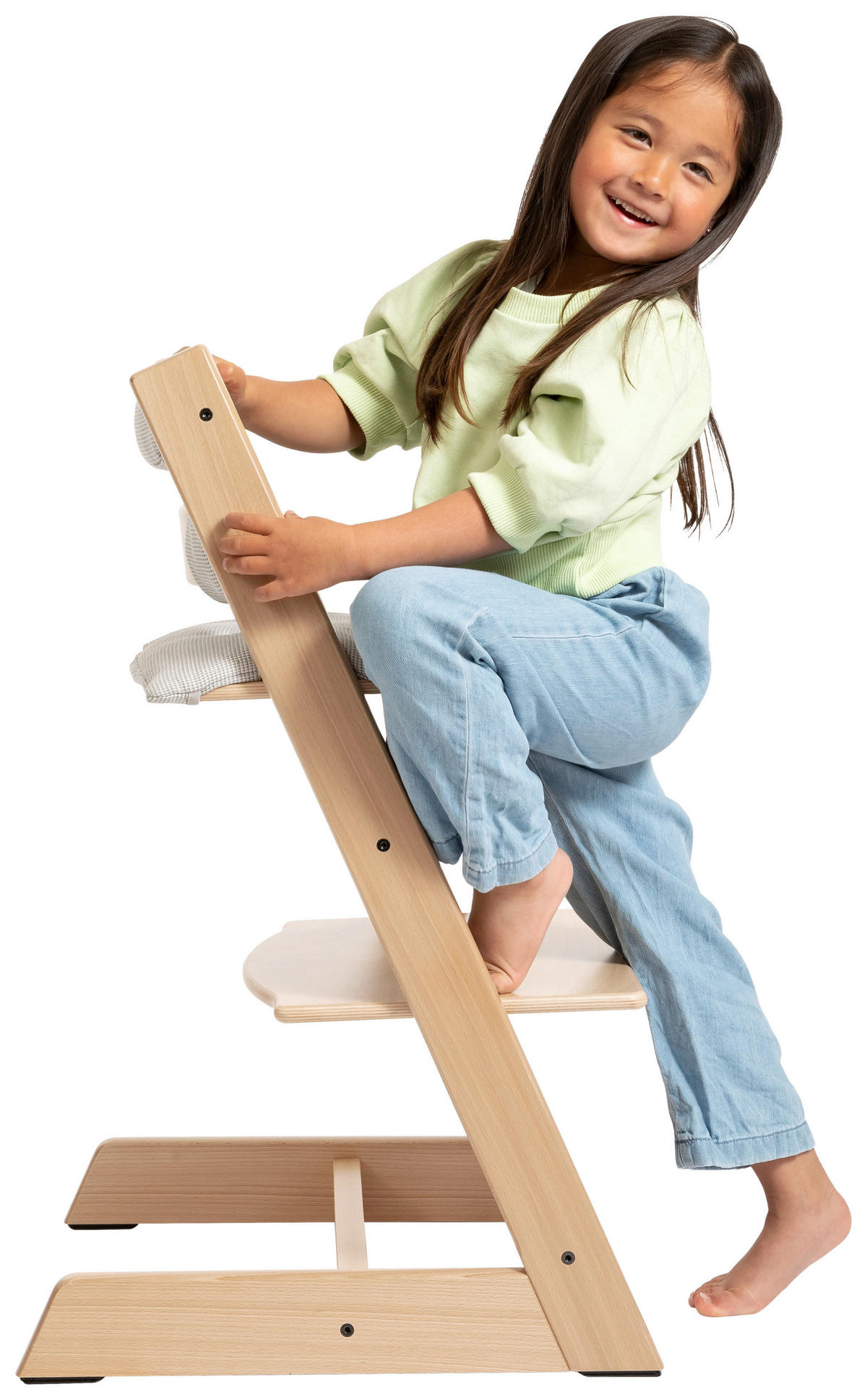 HOCHSTUHL-SET Tripp Trapp Bundles Naturfarben Natural  - Naturfarben, Basics, Holz (87/65/46cm) - Stokke